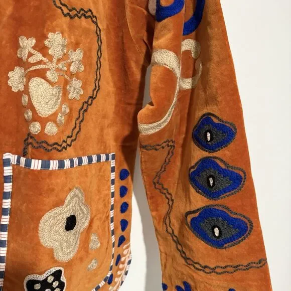 Sissel Edelbo Women’s Maggie Jacket Velvet Brown, Free People One Size - Picture 6 of 16